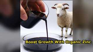 Boost Animal Growth With Organic Methionine Zinc Chelate